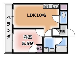 エスポワールの物件間取画像